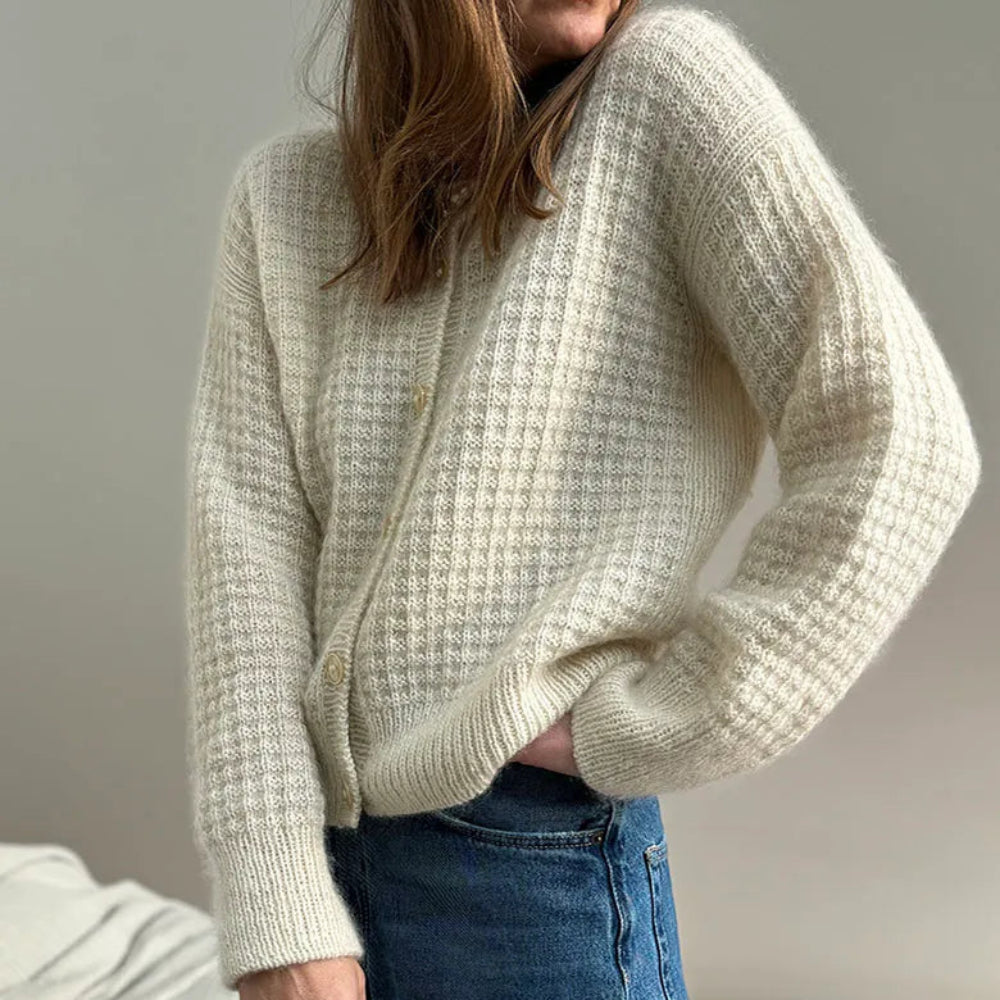 WAFFLE_LOOP_CARDIGAN von OTHER LOOPS - Garnset (ohne Muster)