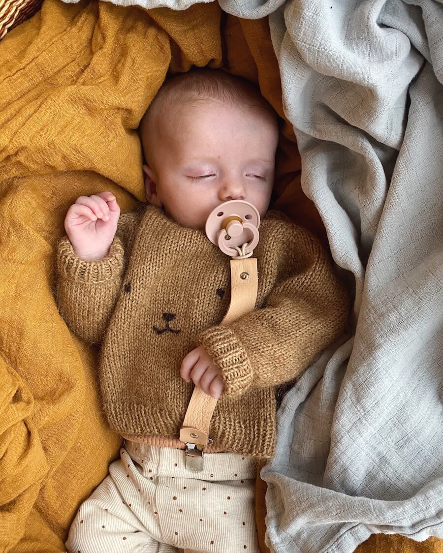 Teddybär Pullover PetiteKnit – Strickpaket