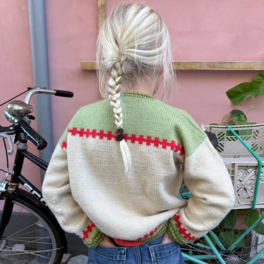 Cross Cardigan Junior PetiteKnit - Strickset