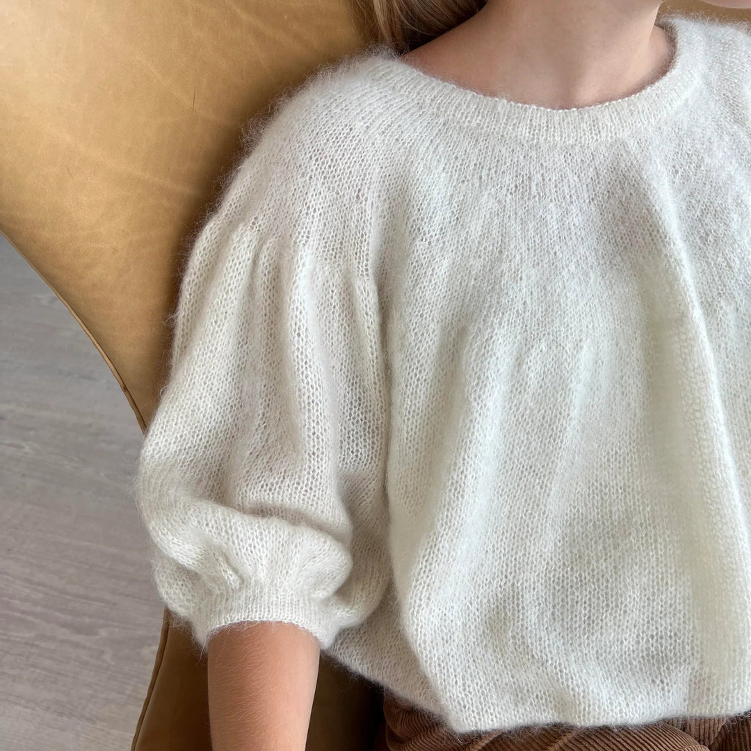 FLUFFY ME BLOUSE norgardknit - Garnset (ohne Anleitung)