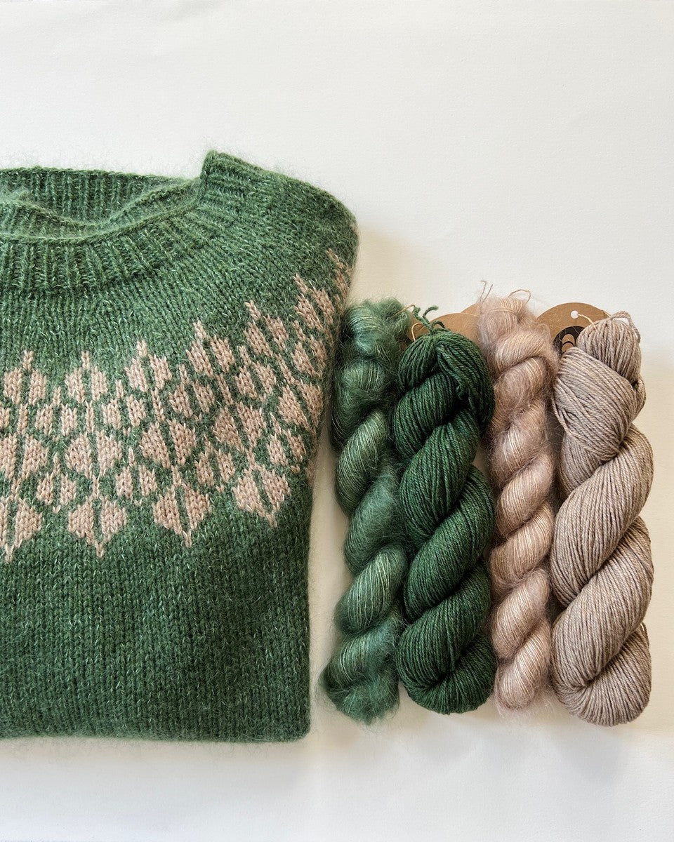 Der Ærø Pullover- Strickpaket