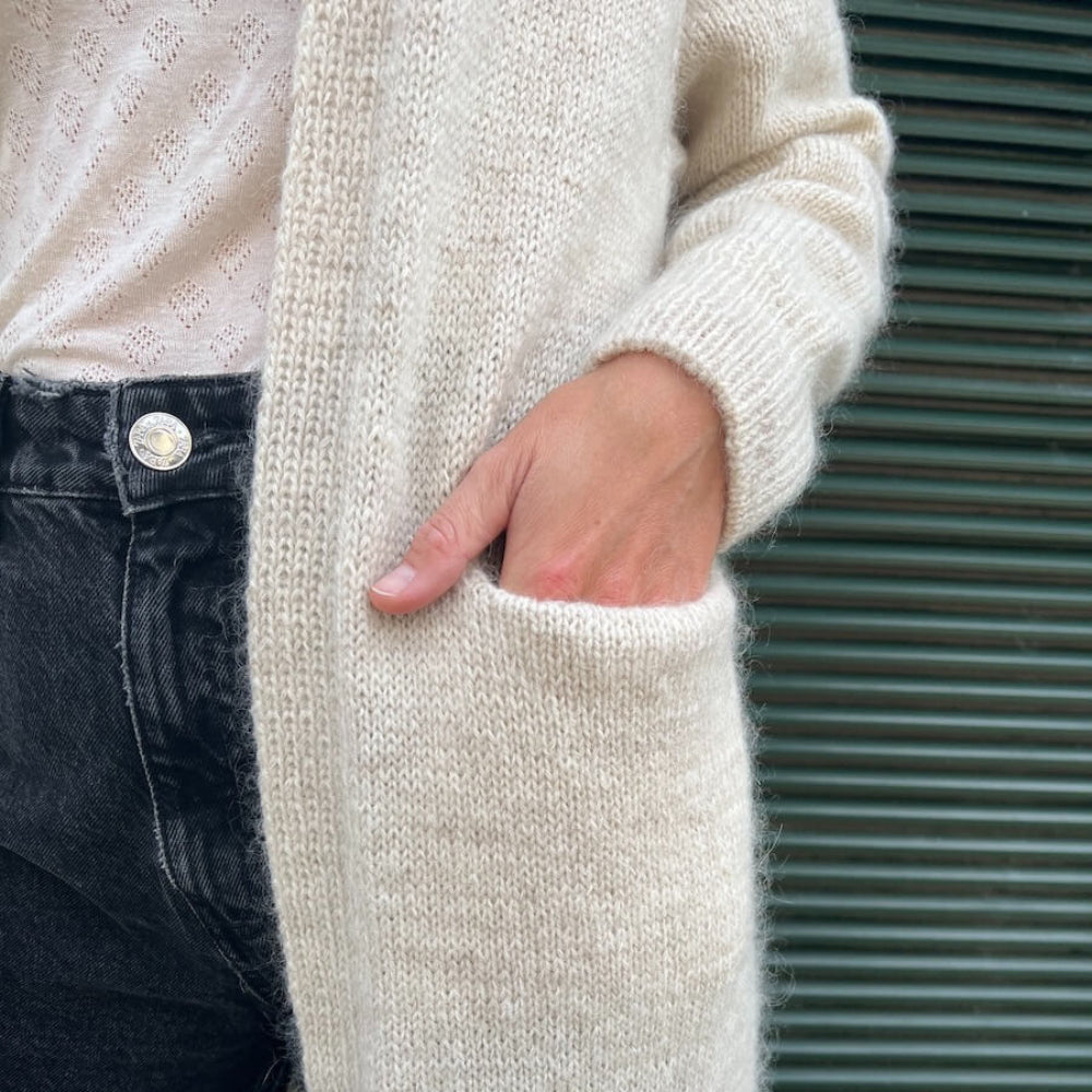 Kein Schnickschnack Strickjacke PetiteKnit - Strickpaket