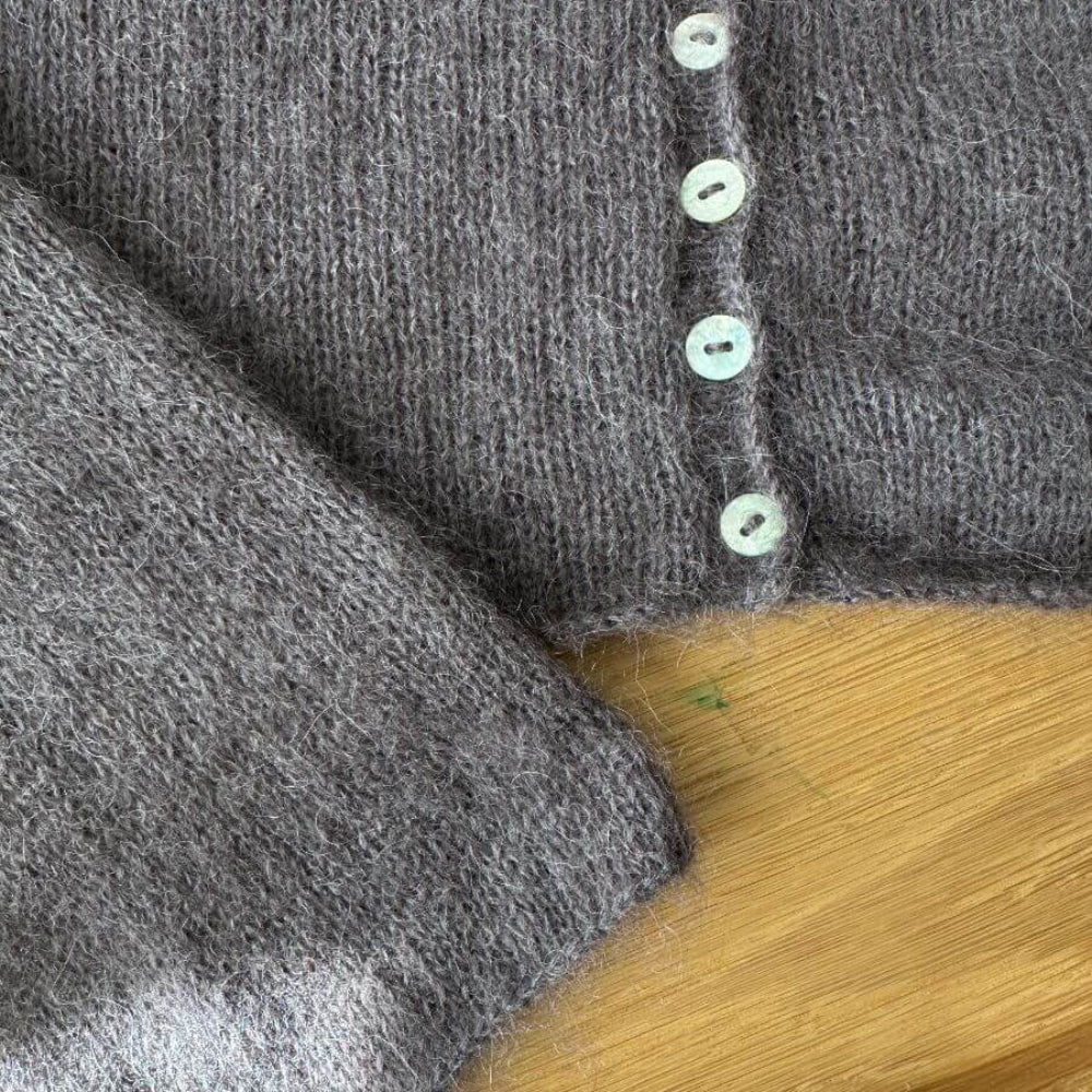 Ivy Cardigan PetiteKnit - Strickset Kaschmir