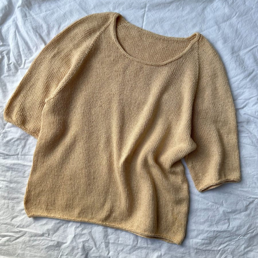 Kumulus Tee O-Neck PetiteKnit  - Strickset Lammwolle