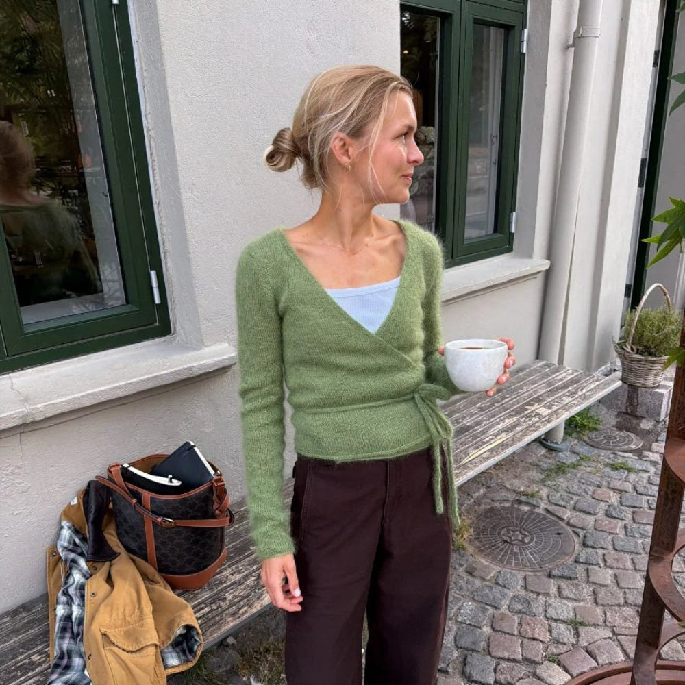 Lucy Wrap Petiteknit – Strickset