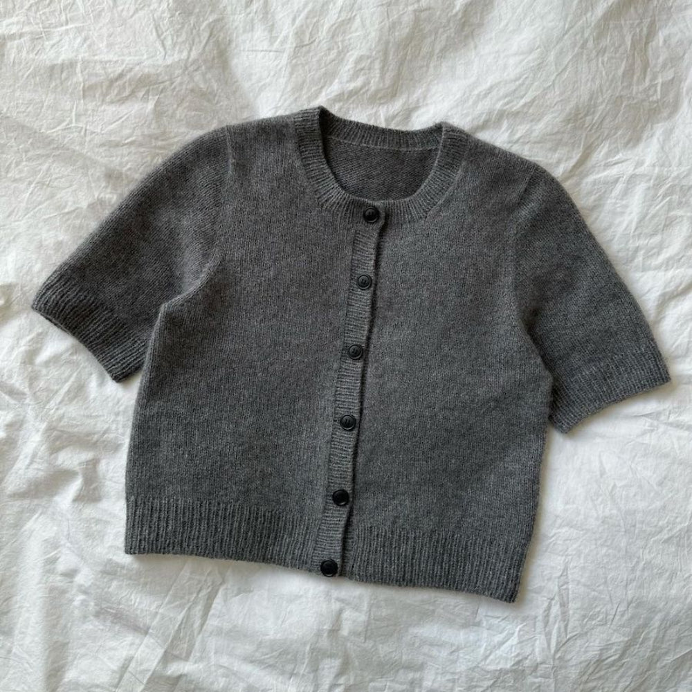 Maggie Cardigan PetiteKnit - Strickpaket Kaschmir