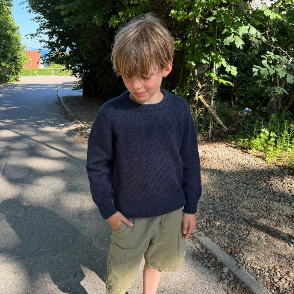 Niels Sweater Junior PetiteKnit - Strickset