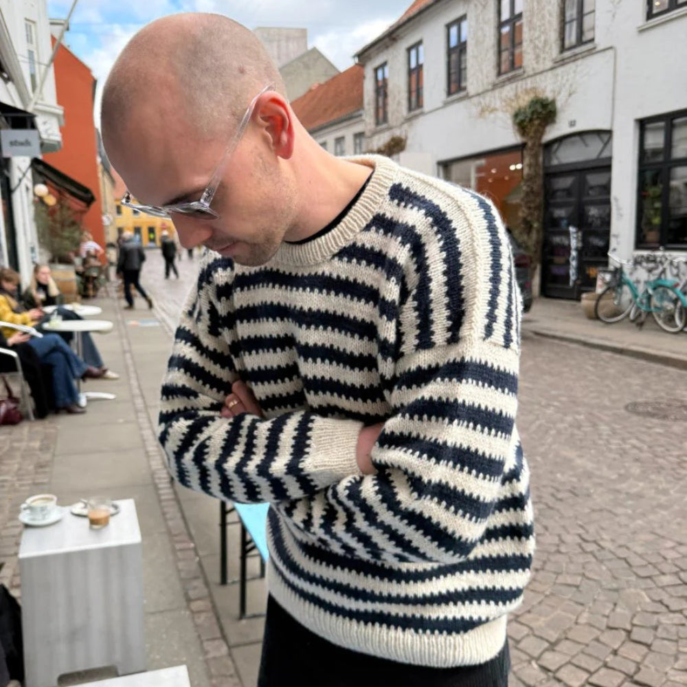 Otto Sweater Man PetiteKnit - Strickset
