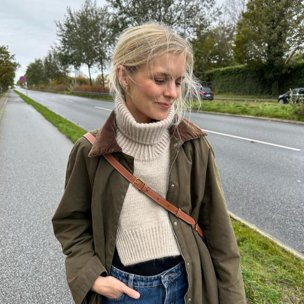 Terrazzo Neck PetiteKnit - Strickpaket - Kaschmir