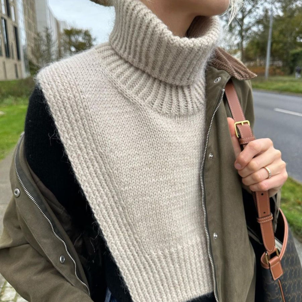 Terrazzo Neck PetiteKnit - Strickpaket - Kaschmir