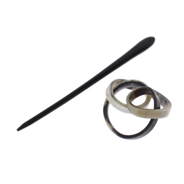 Dekorative Nadel aus Horn