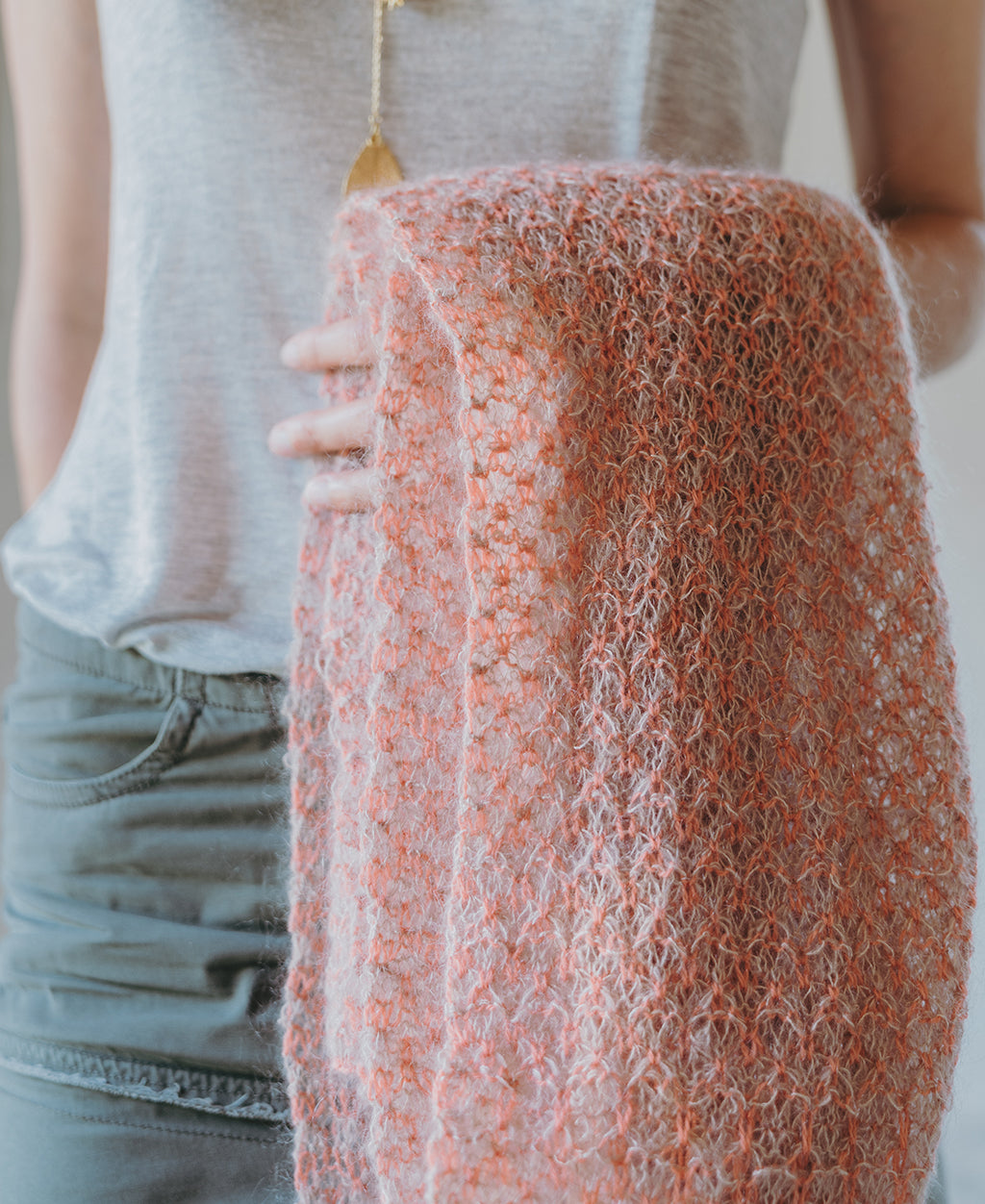 Ballerina Schal - Strickpaket