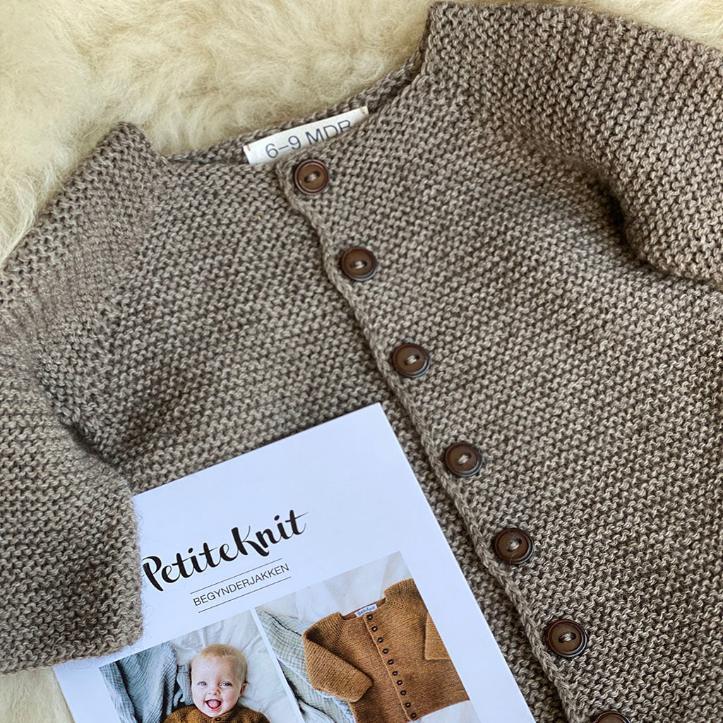 Anfängerjacke PetiteKnit - Strickset