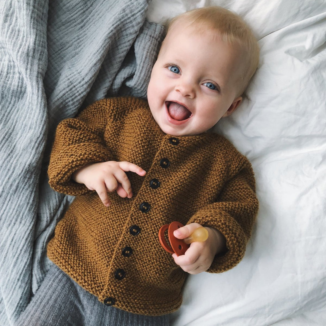 Anfängerjacke PetiteKnit - Strickset