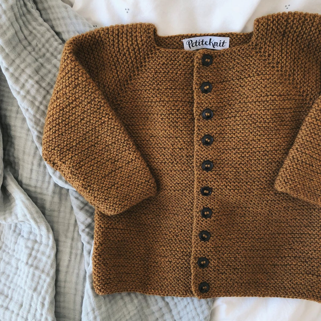 Anfängerjacke PetiteKnit - Strickset