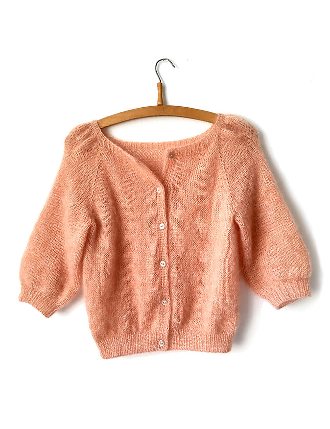 Casia Cardigan Refined Knitwear - strikkekit silkmohair