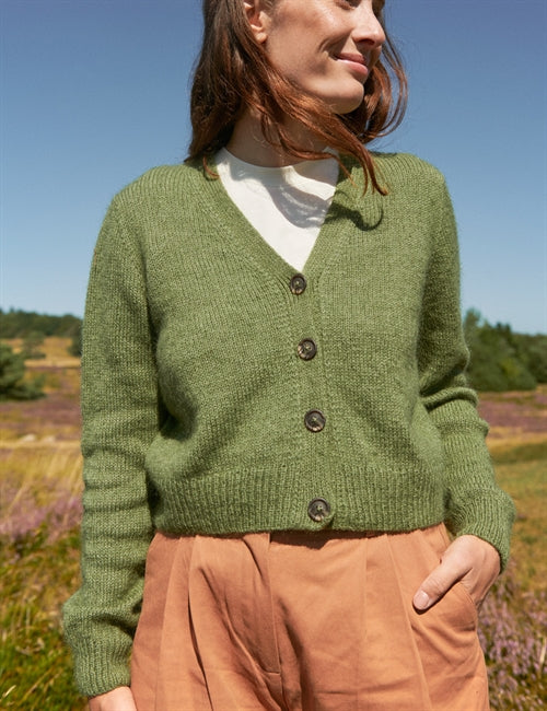 Mouliné Cardigan LeKnit – Garnset