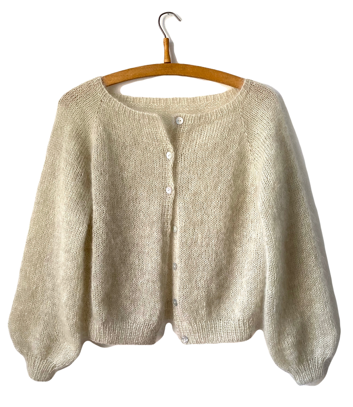 Nigrum Cardigan Refined Knitwear - Strickpaket Mohair