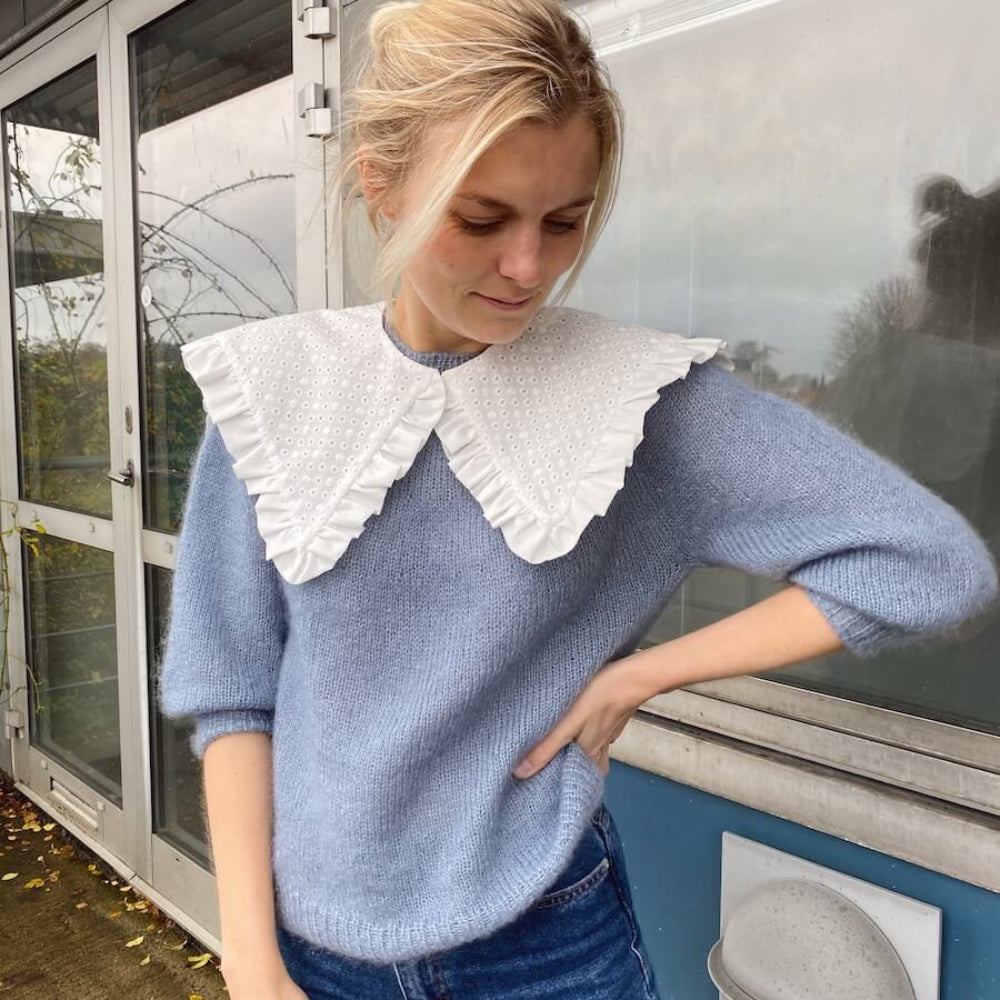 Novice Sweater - Mohair Edition PetiteKnit - Strickset Kaschmirseide