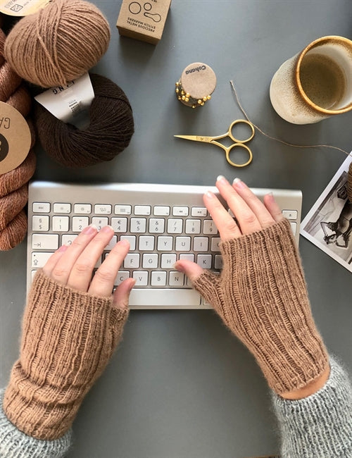 Office Gloves Lene Holme Samsøe - Strickset Lammwolle