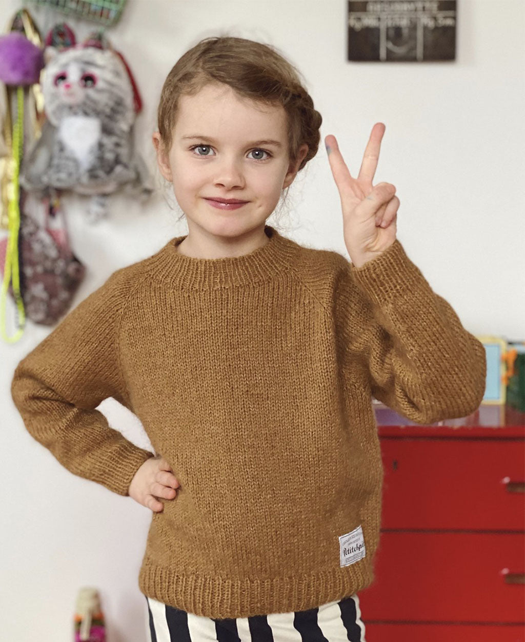 Kein Schnickschnack Pullover Junior PetiteKnit - Strickpaket