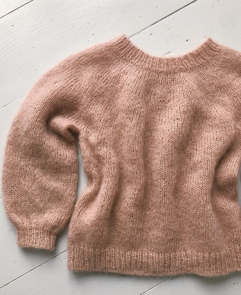Novice Sweater Junior - Mohair Edition PetiteKnit - Strickpaket