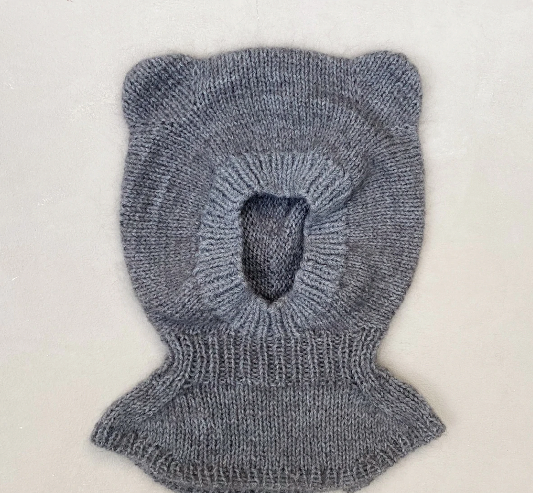 Lillebjørn-elefanthue Mohair Knitting for Olive - Strickpaket 