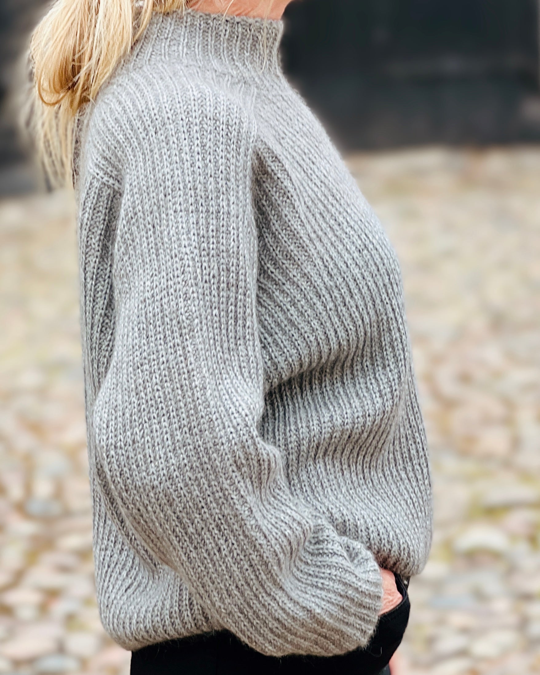 Aviaya Sweater Strickset - Knitting for Olive