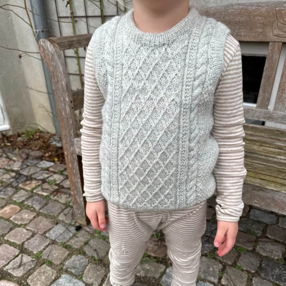 Moby Slipover Mini PetiteKnit - Strickpaket Nobilis