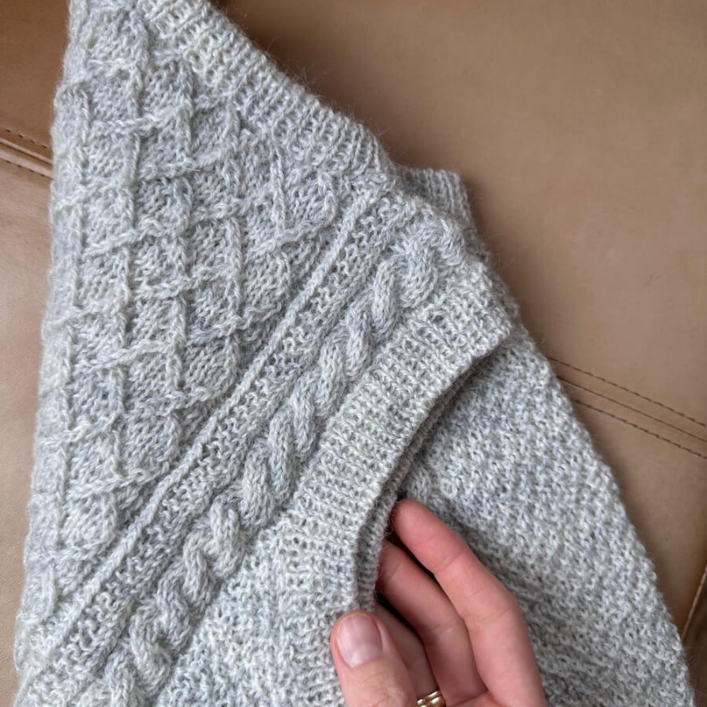 Moby Slipover Mini PetiteKnit - Strickpaket Nobilis