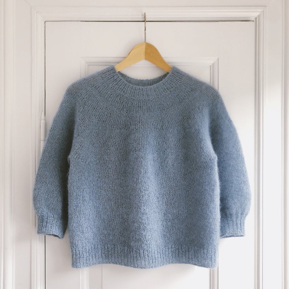 Novice Sweater - Mohair Edition PetiteKnit - Strickset Kaschmirseide