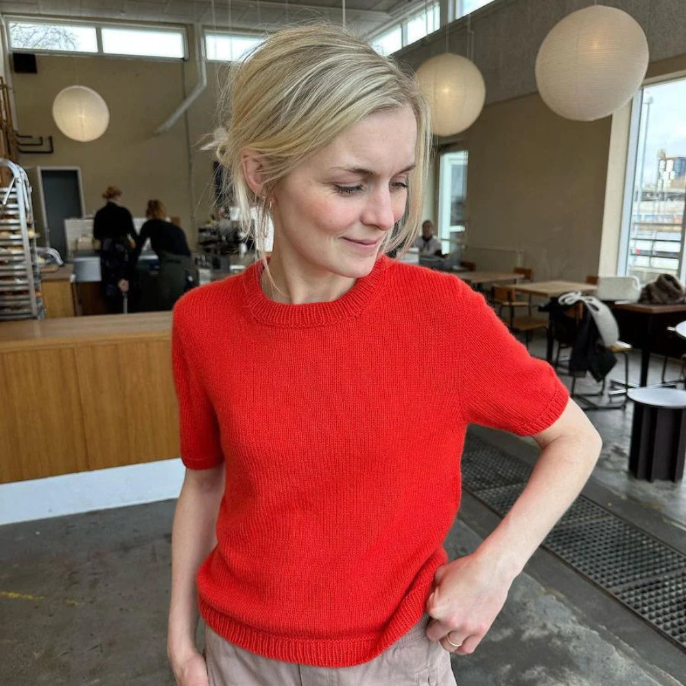 Poppy Tee PetiteKnit - Strickpaket Mohair