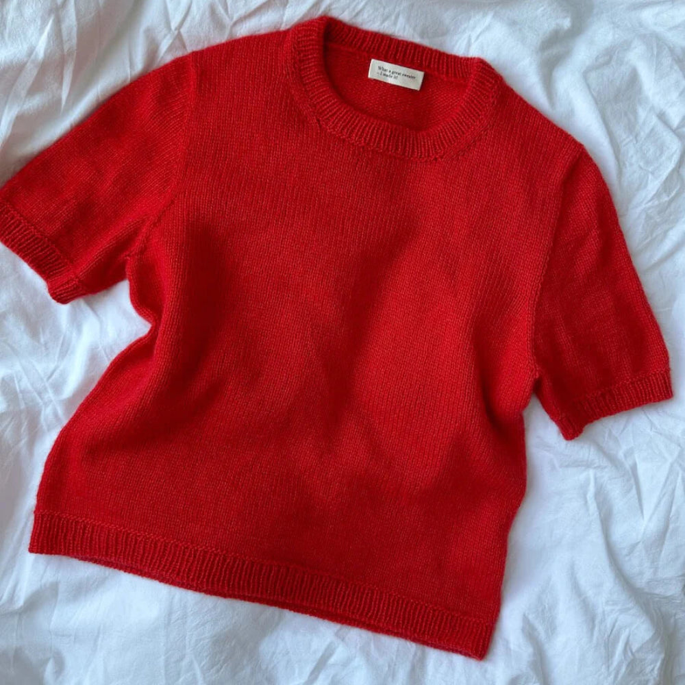 Poppy Tee PetiteKnit - Strickpaket Mohair