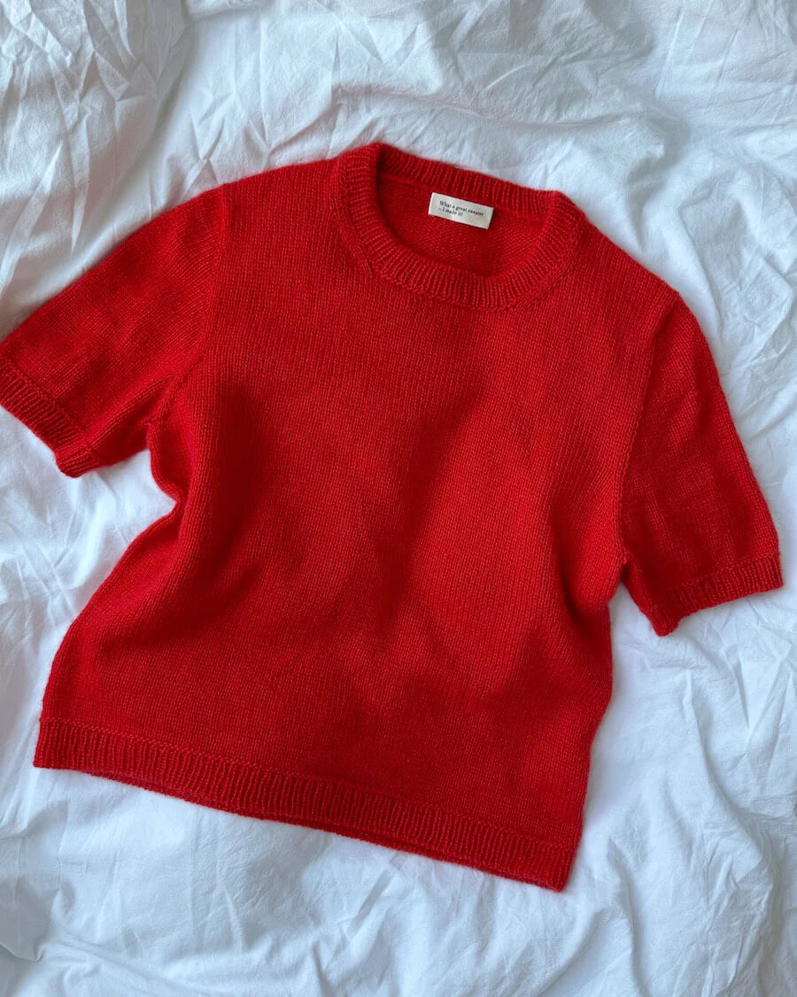 Poppy Tee PetiteKnit - Strickpaket Mohair