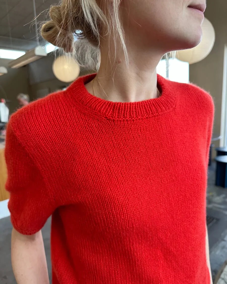 Poppy Tee PetiteKnit - Strickpaket Mohair